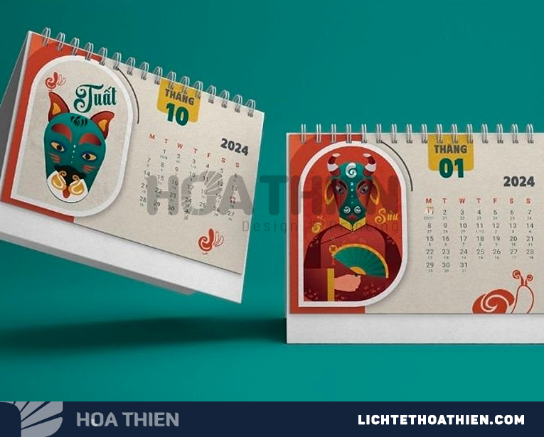 Công ty in lịch Tết 2025 tại An Giang
