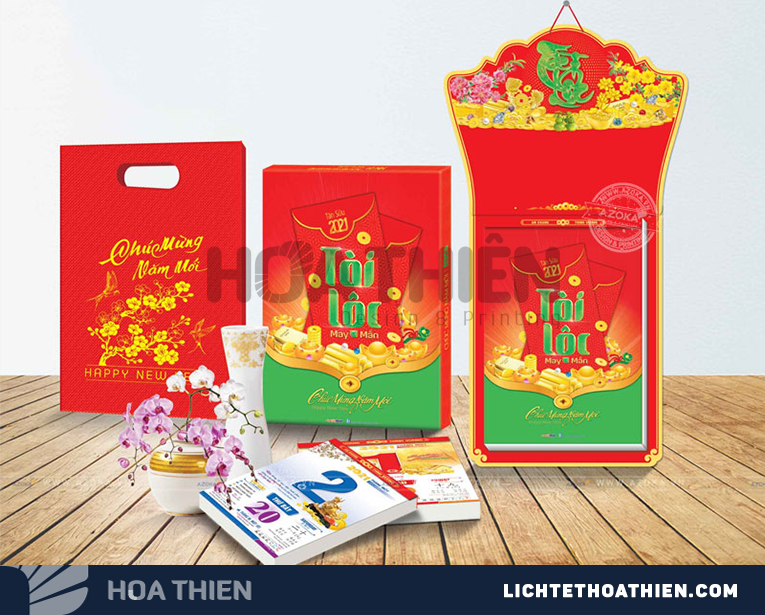 Công ty in lịch Tết 2025 tại Bắc Ninh