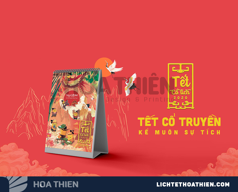 Công ty in lịch Tết 2025 tại Bình Dương