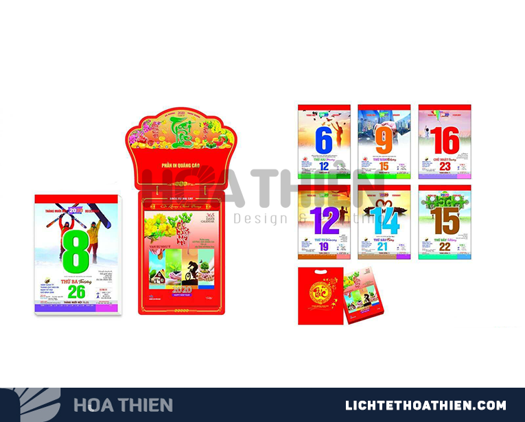 Công ty in lịch Tết 2025 tại Bình Thuận