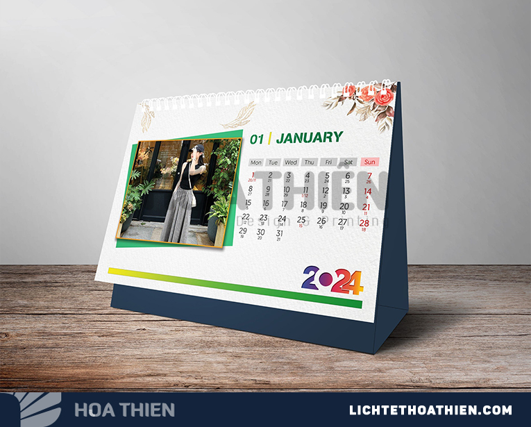 In lịch để bàn giá rẻ TPHCM