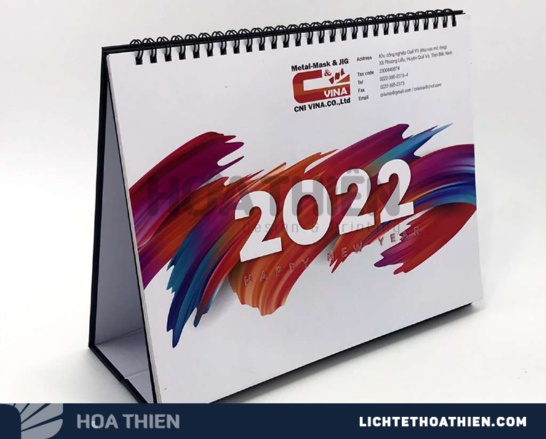 In lịch để bàn giá rẻ TPHCM